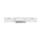 Designers Fountain Meridian 25in 3-Light Satin Platinum Retro Modern Indoor Vanity Light with White Opal Glass Shades 6713-SP - alternate 1